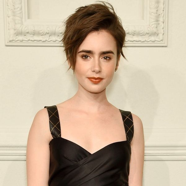 lily collins' new haircut is the perfect summer 'do  brit  co