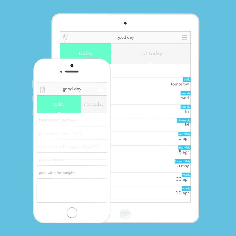 simple daily to do list app