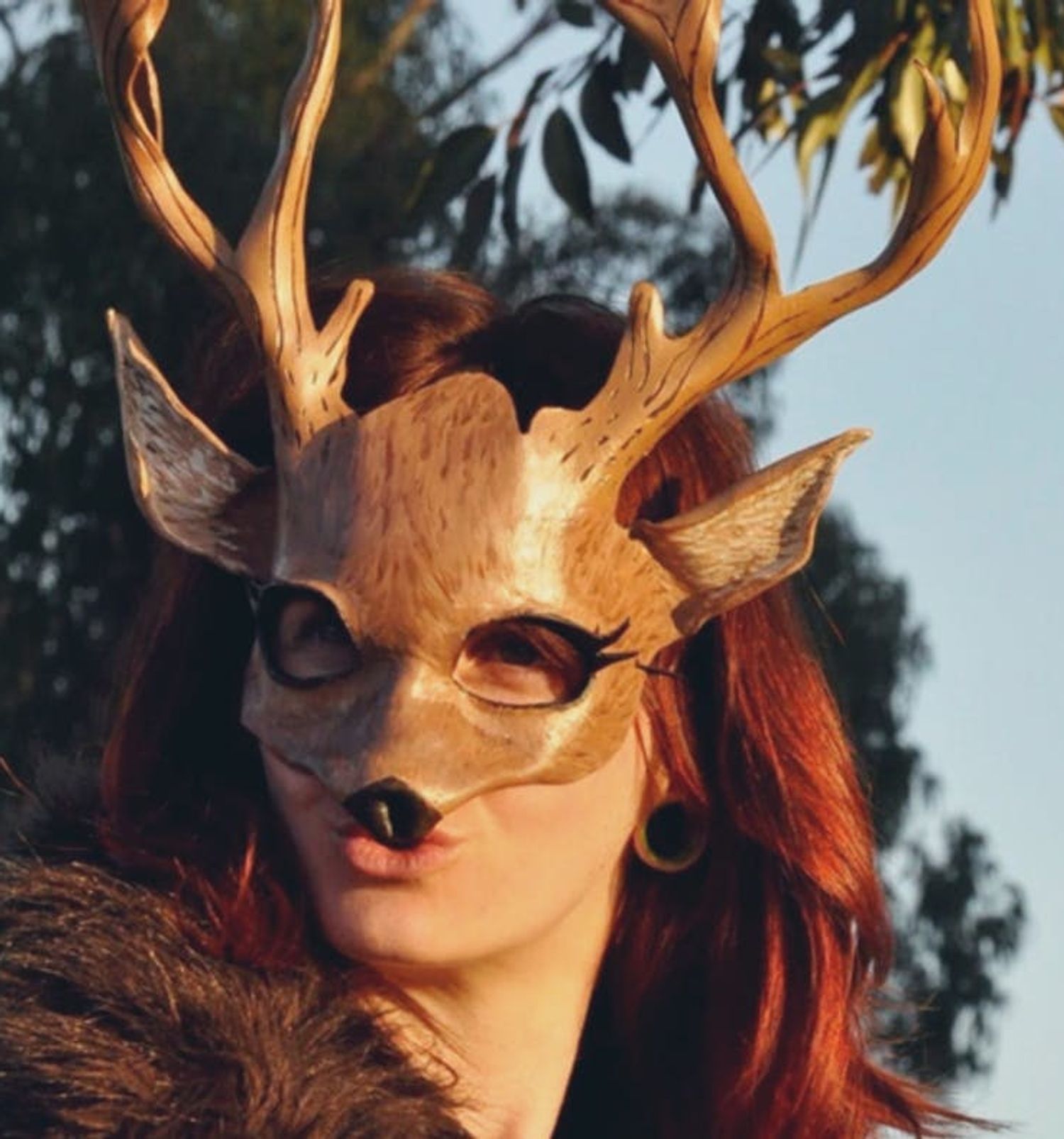 Cool or Creepy? 15 Handmade Animal Masks for Halloween - Brit + Co