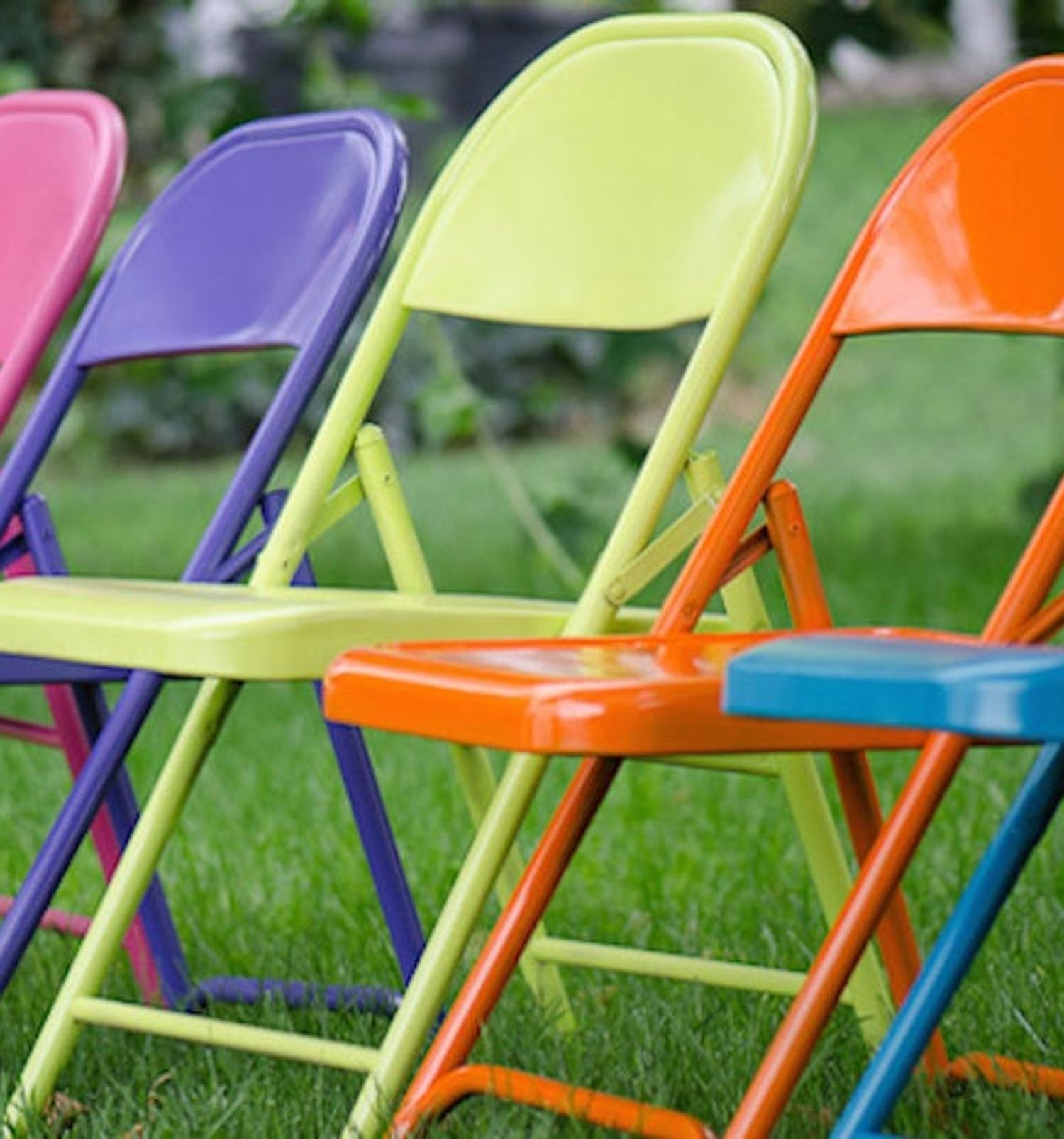 How to make a folding chair look nice