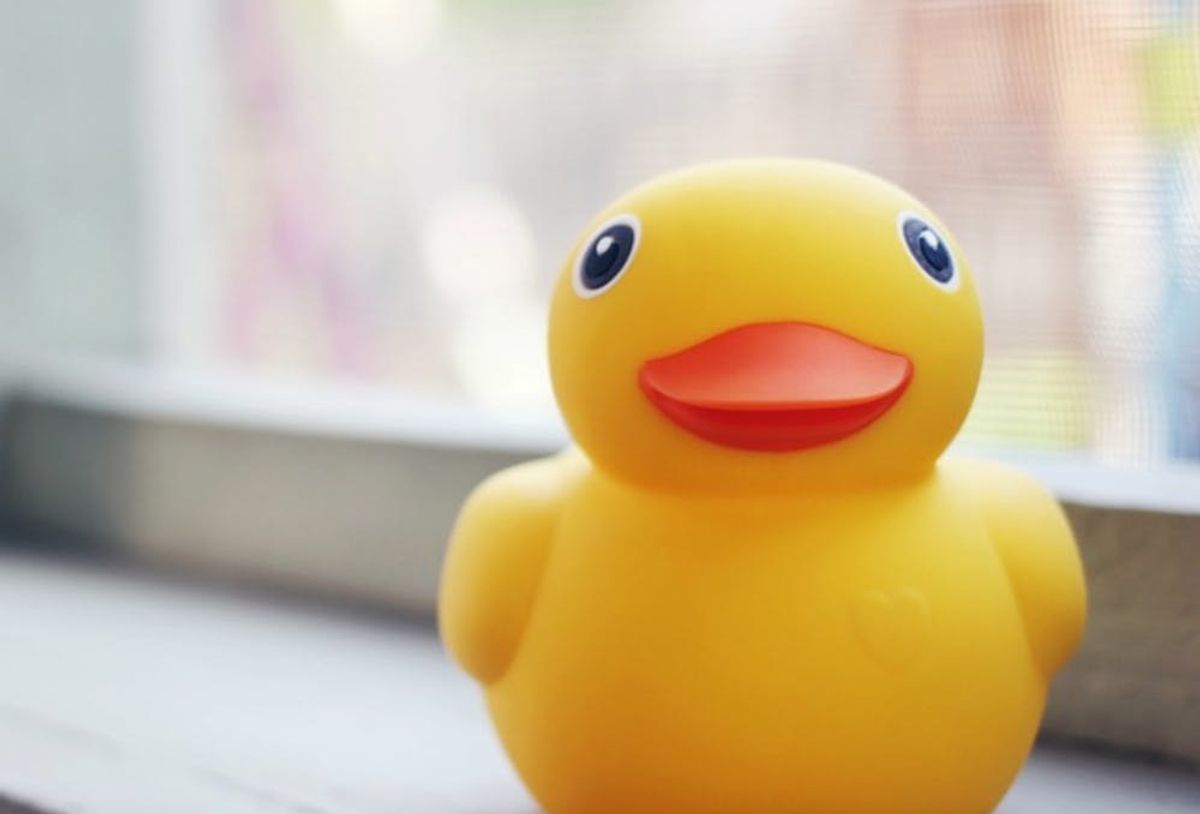 Snag This Rubber Ducky To Supercharge Bath Time - Brit + Co