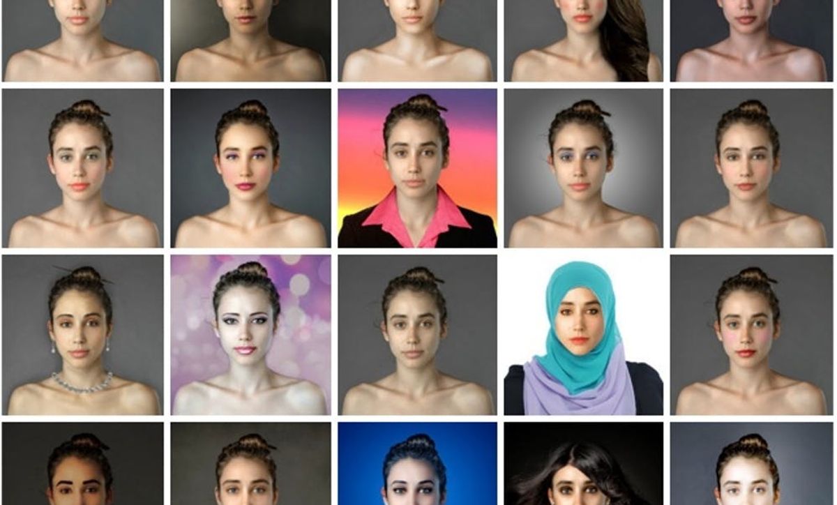 25 Photoshopped Variations of What “Beautiful” Means Around the World ...