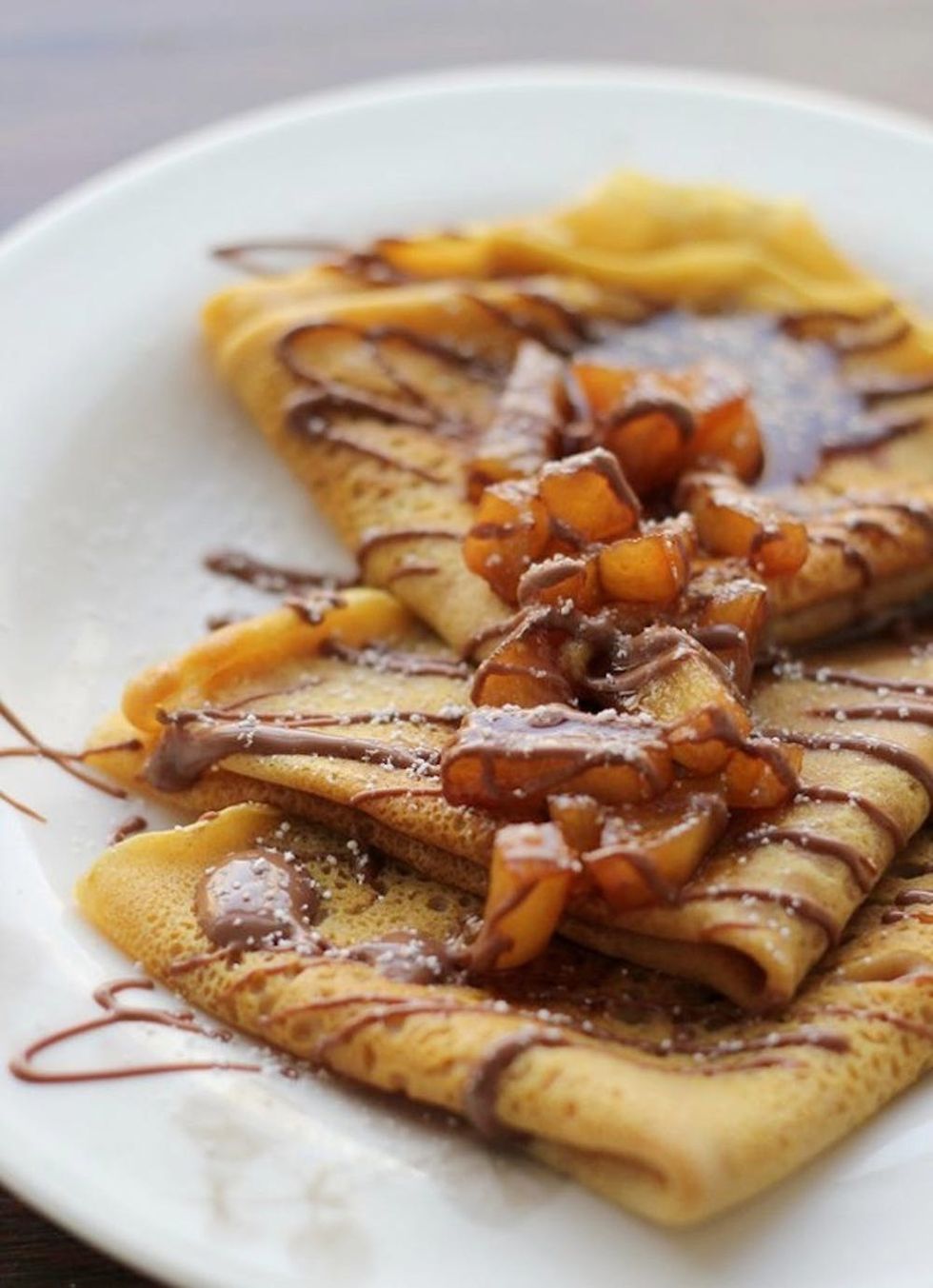 Crepes Expectations: Extensive crepe menu, sweet and savory options.