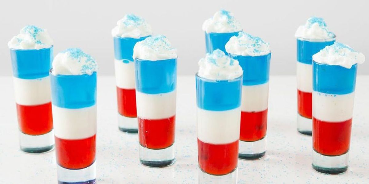 Easy 4th of July Jello Shots Recipe - Brit + Co