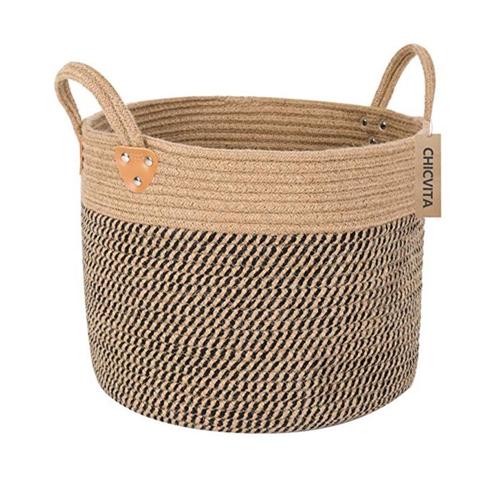 CHICVITA Large Jute Basket