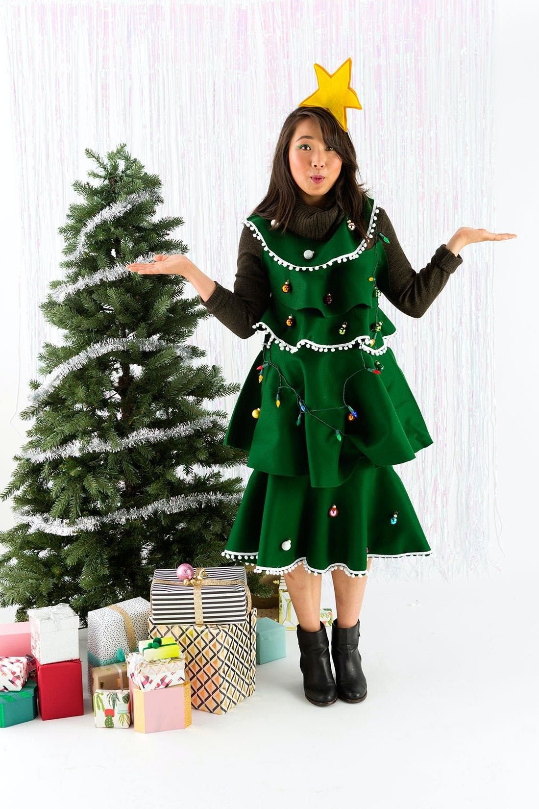 ugly sweater dress