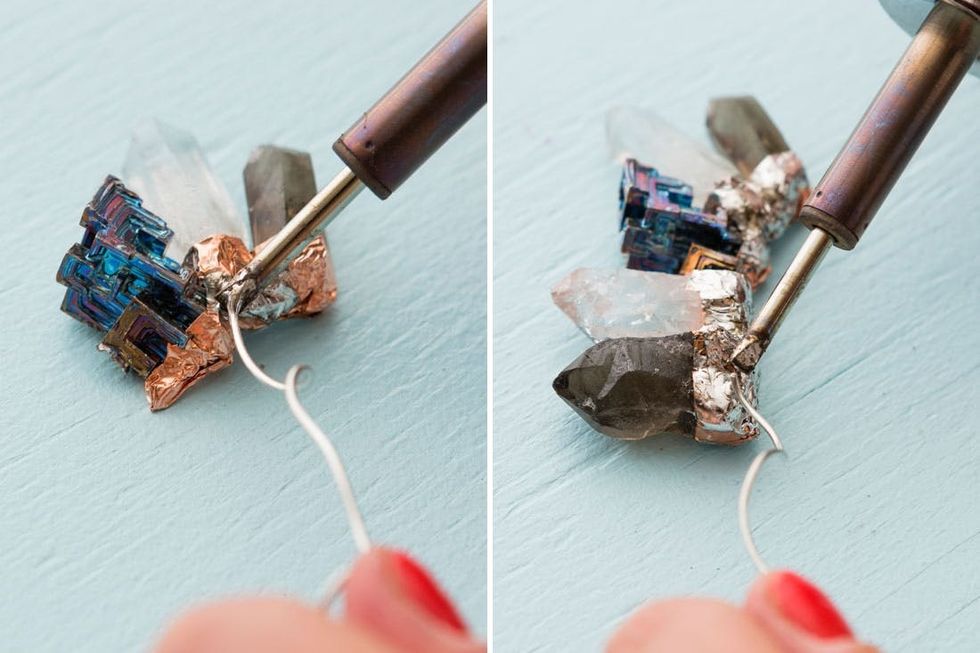 Solder Your Way to a New Gemstone Statement Necklace Brit + Co