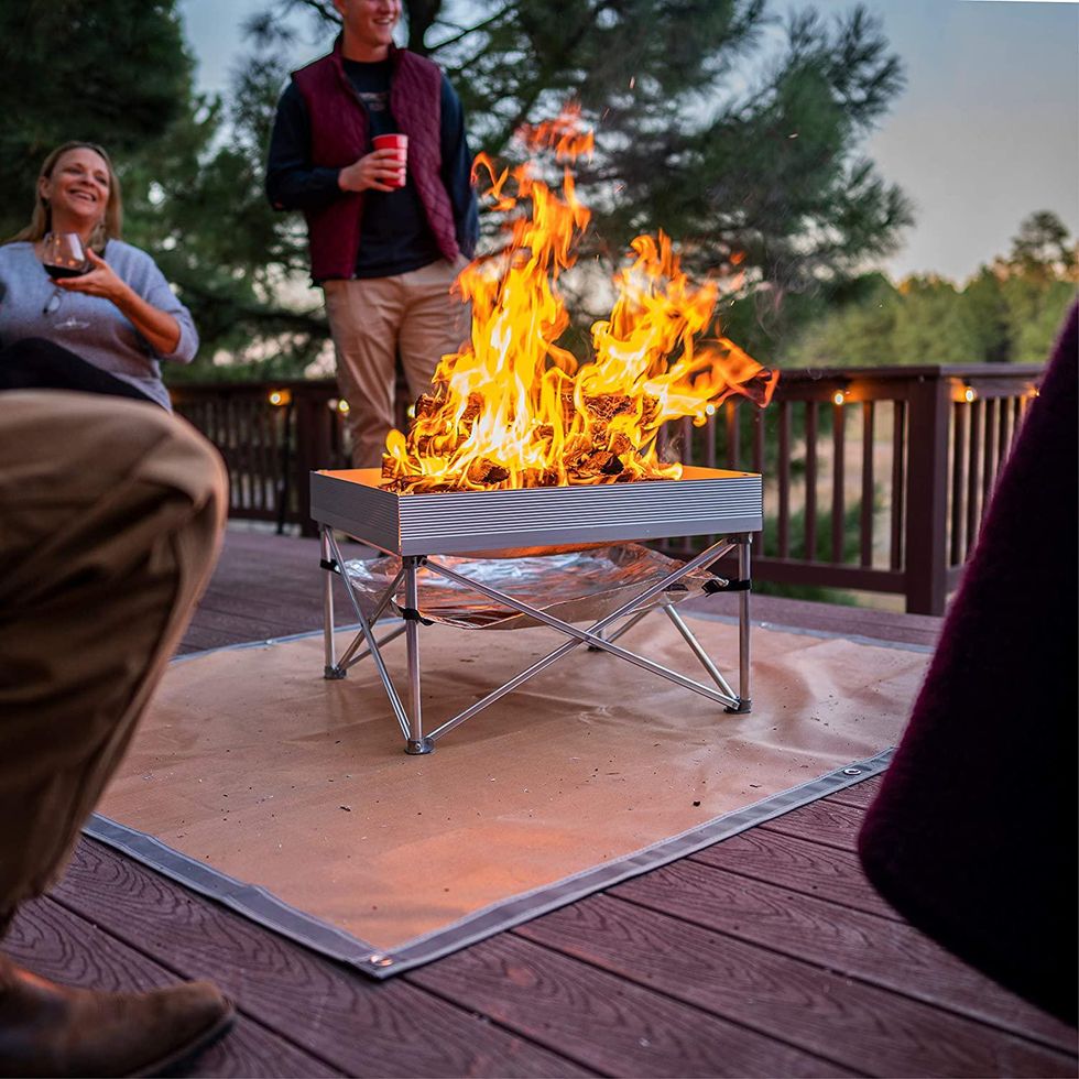 pop-up fire pit last minute father's day gift ideas