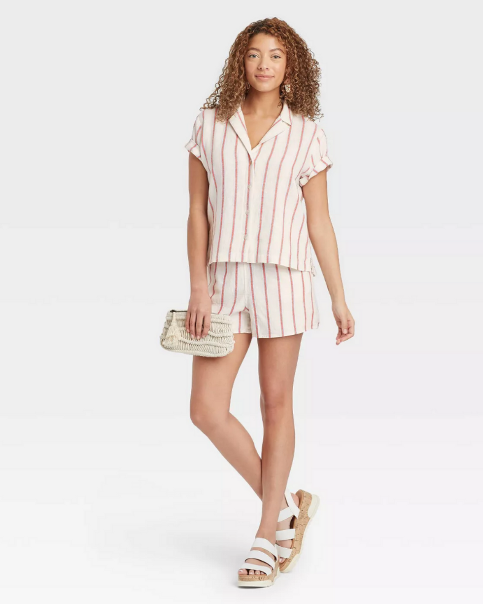 striped shorts target summer fashion