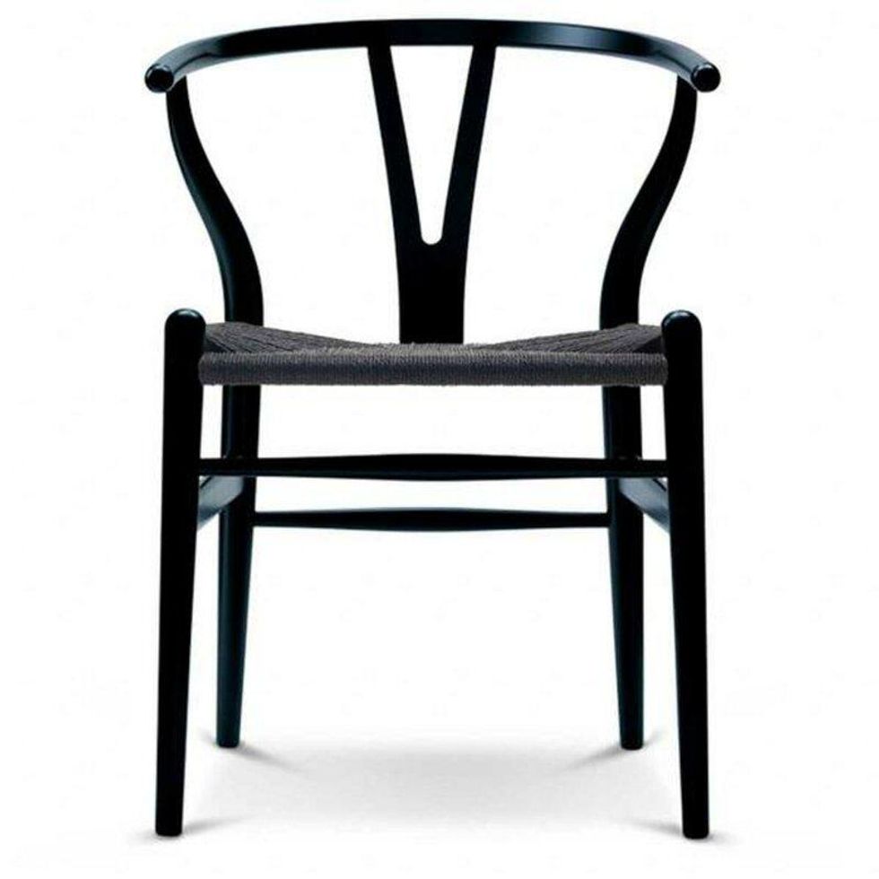 black chair summer decor