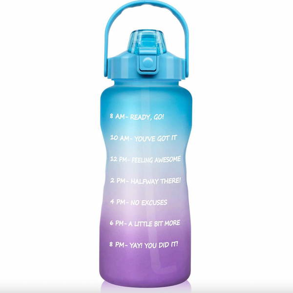 motivational ombre bottle