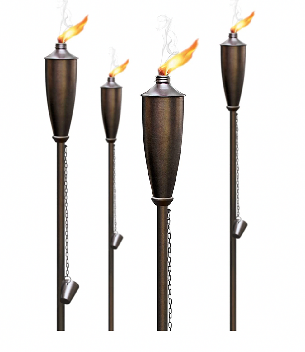 set of tiki torches to keep things lit