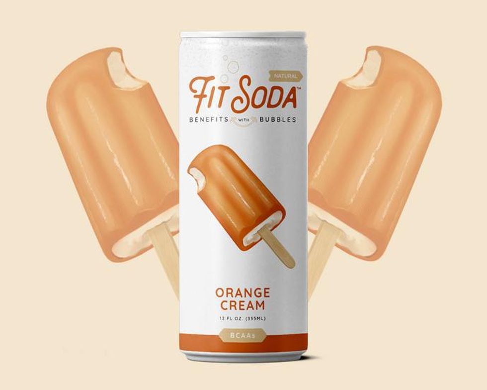 Orange Cream Fit Soda