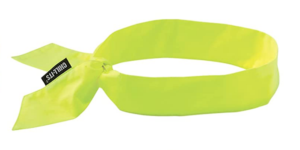 lime green Cooling Bandana