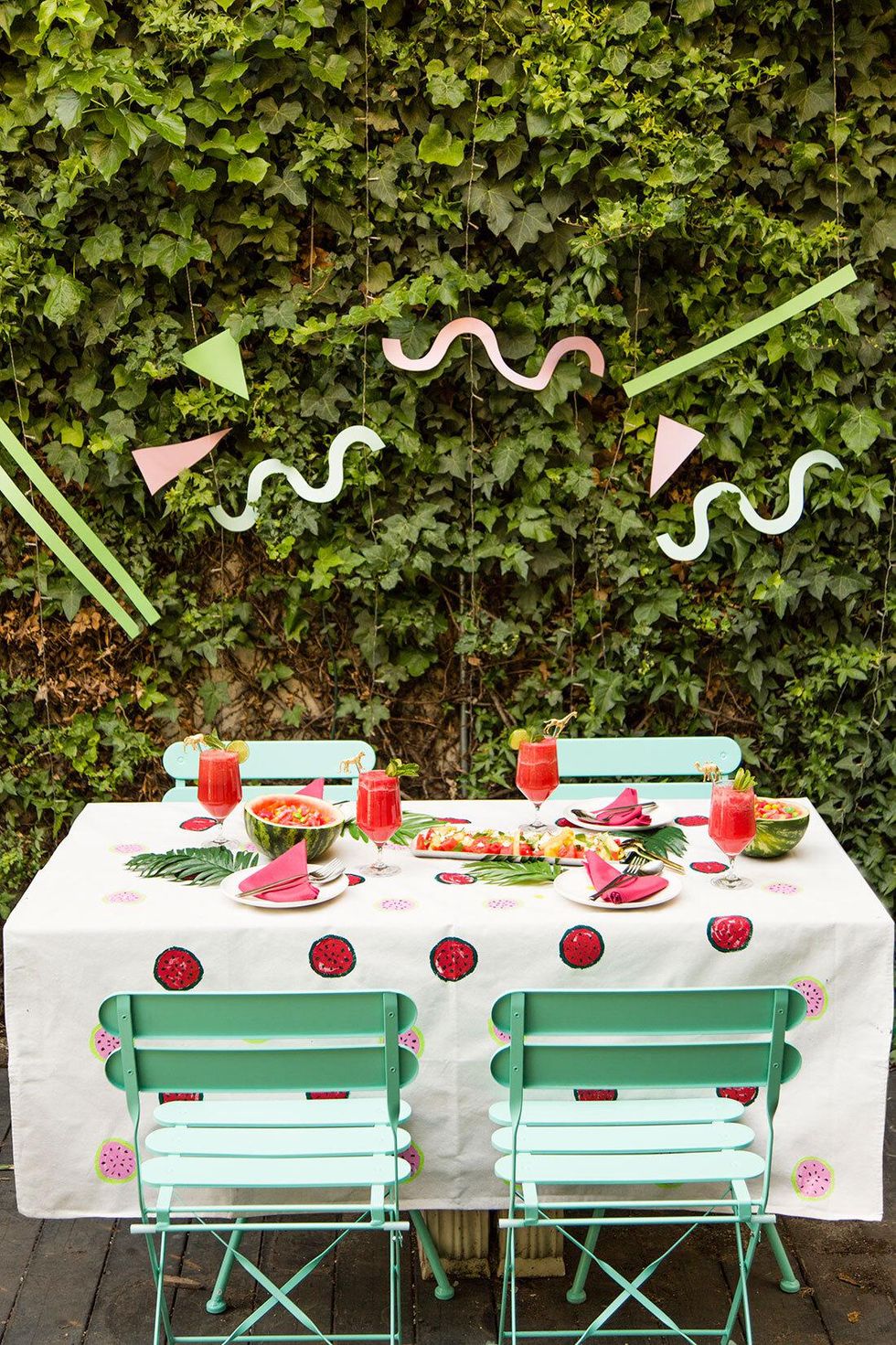 watermelon themed summer party