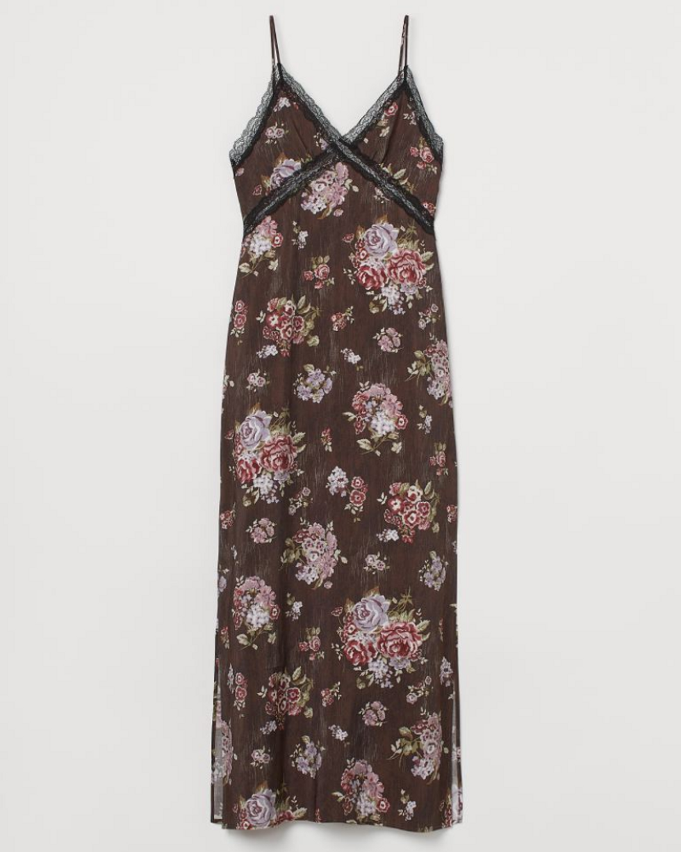H&M Floral Slip Dress