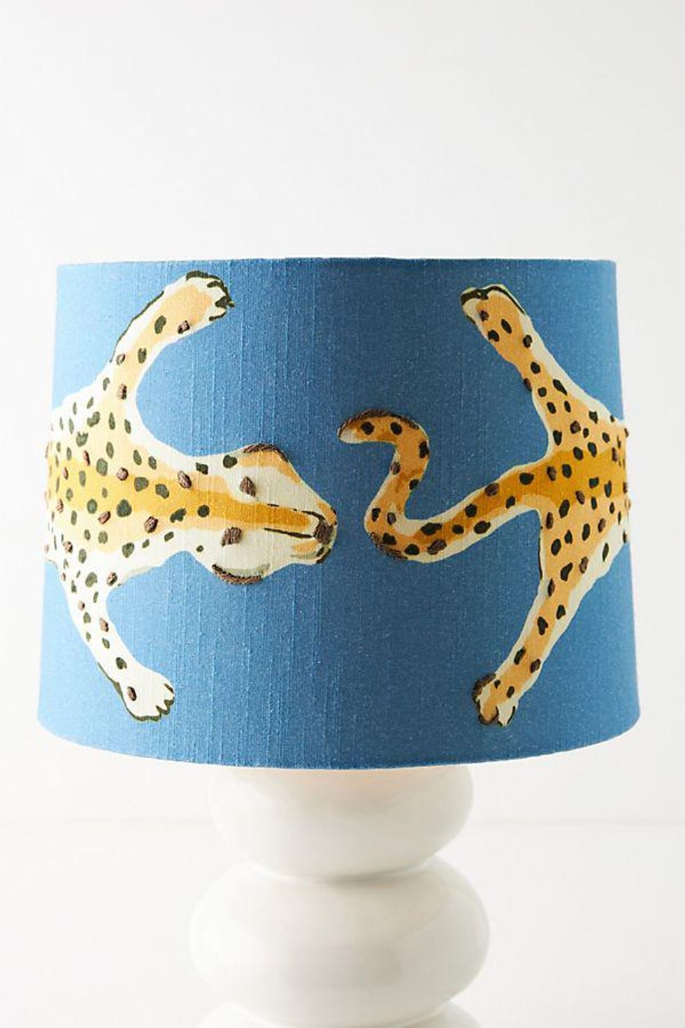 Anthropologie Dana Gibson Leopard Lamp Shade