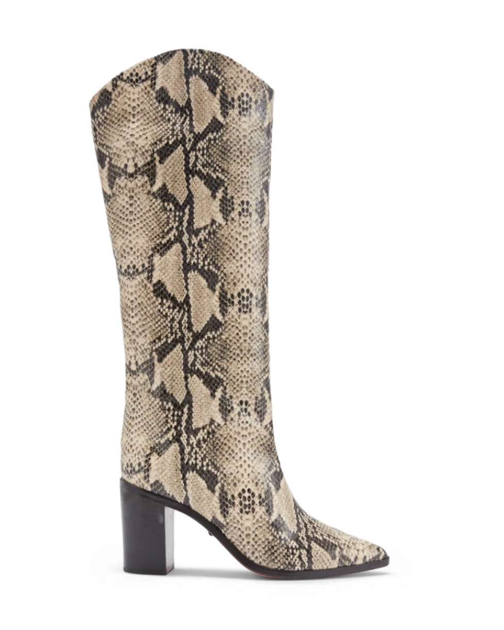 snakeskin \u200bSchutz Analeah Boot Shoe Trends 2021