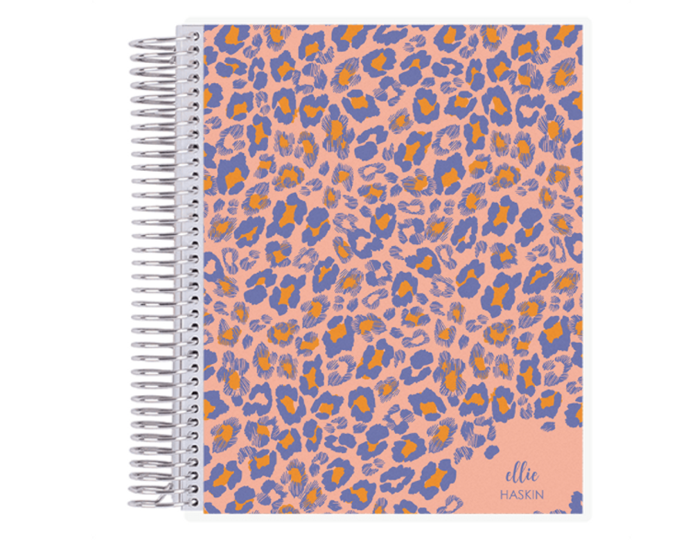 Erin Condren Leopard Notebook