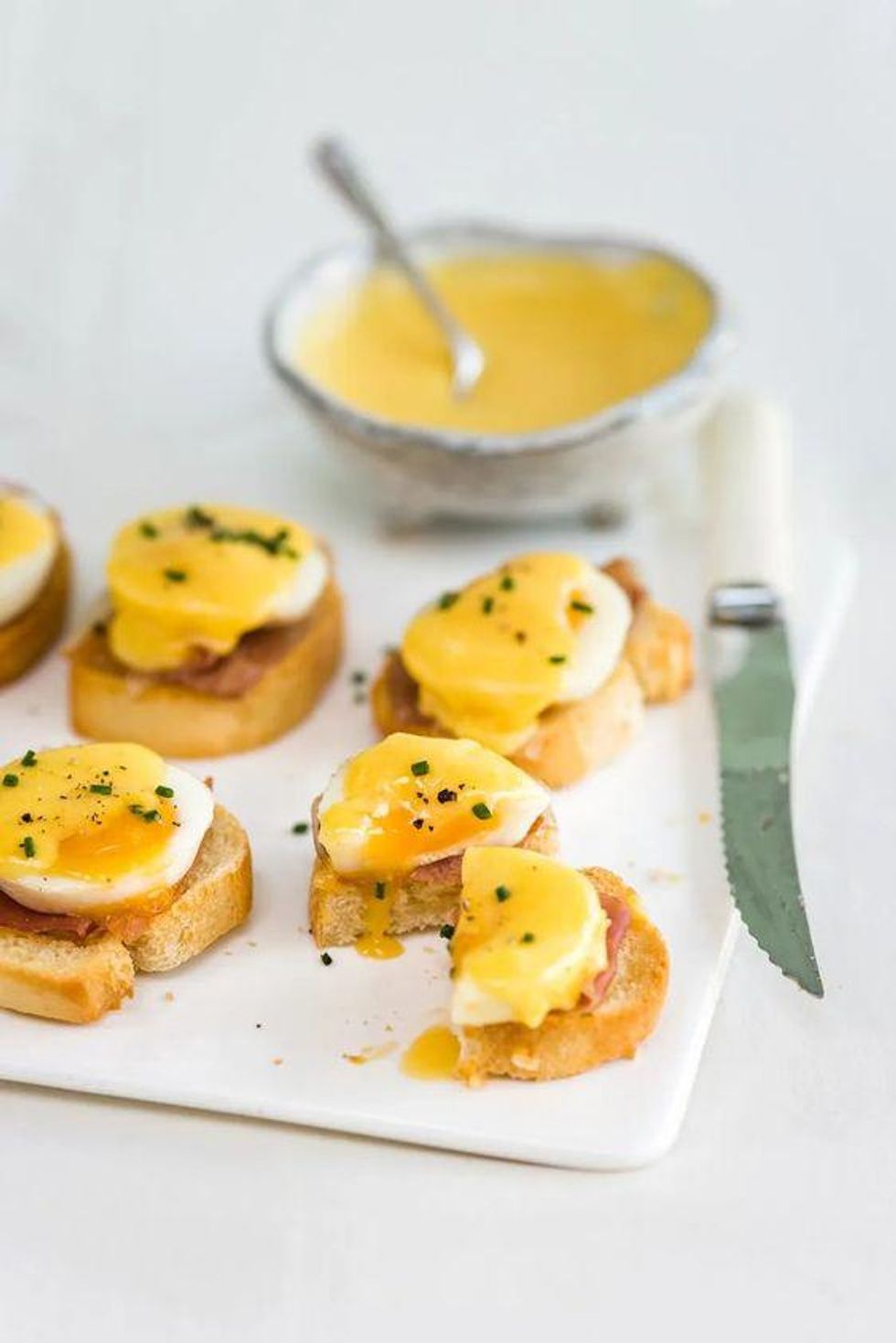 Bite-Size Eggs Benedict