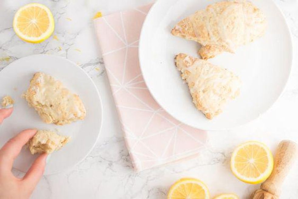 Vegan Lemon Scones