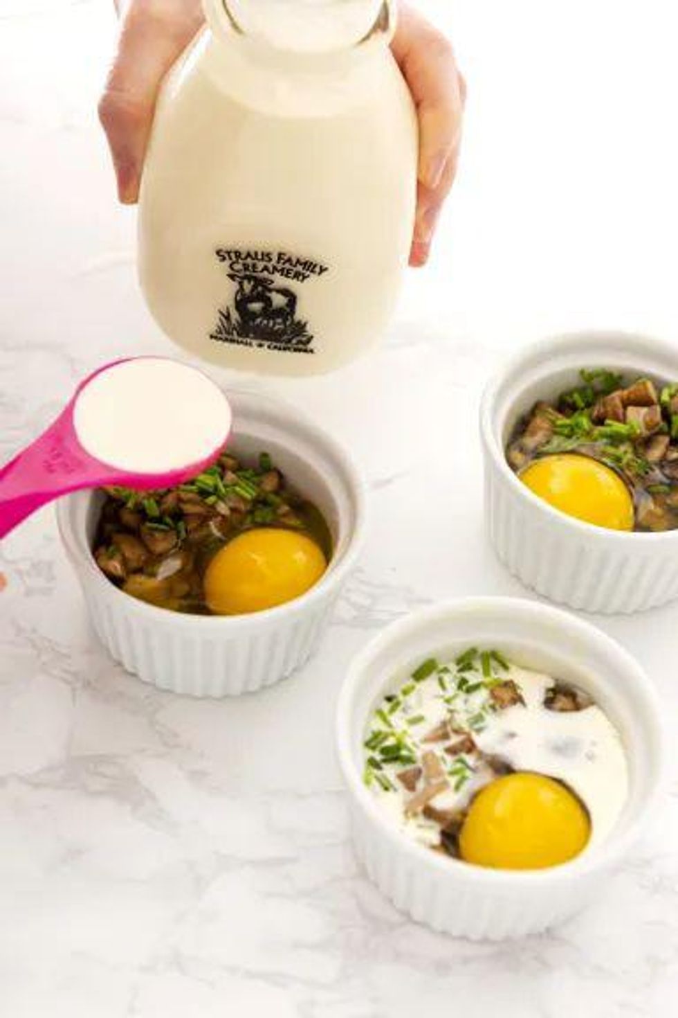 Pressure-Cooker Ramekin Eggs