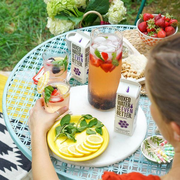 Homemade Berry Lemonade caffeine-free drinks