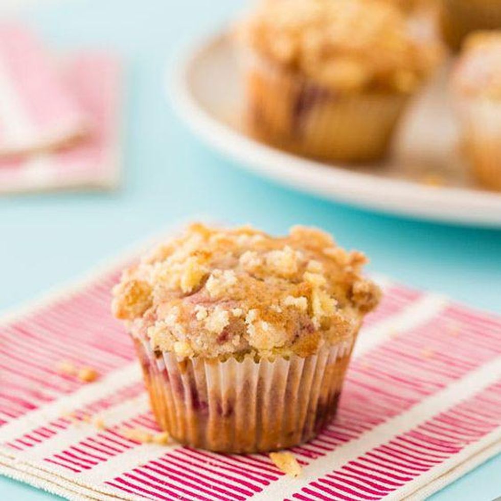 Raspberry Crumble Muffins