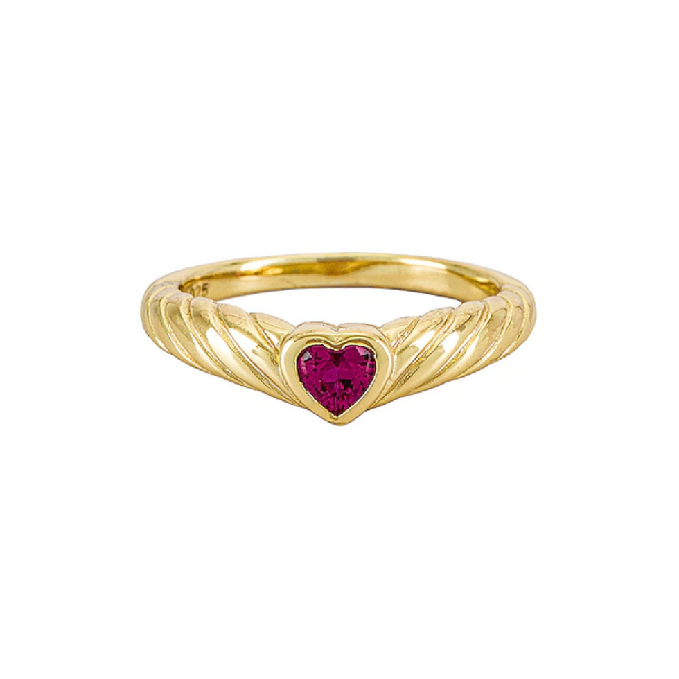 \u200bThe M Jewelers Tiny Heart Gem Ring