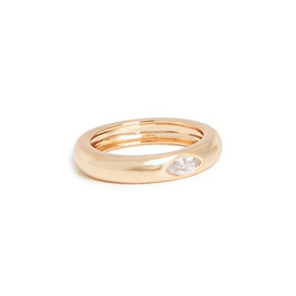 \u200bShashi Beam Ring Gold Jewelry