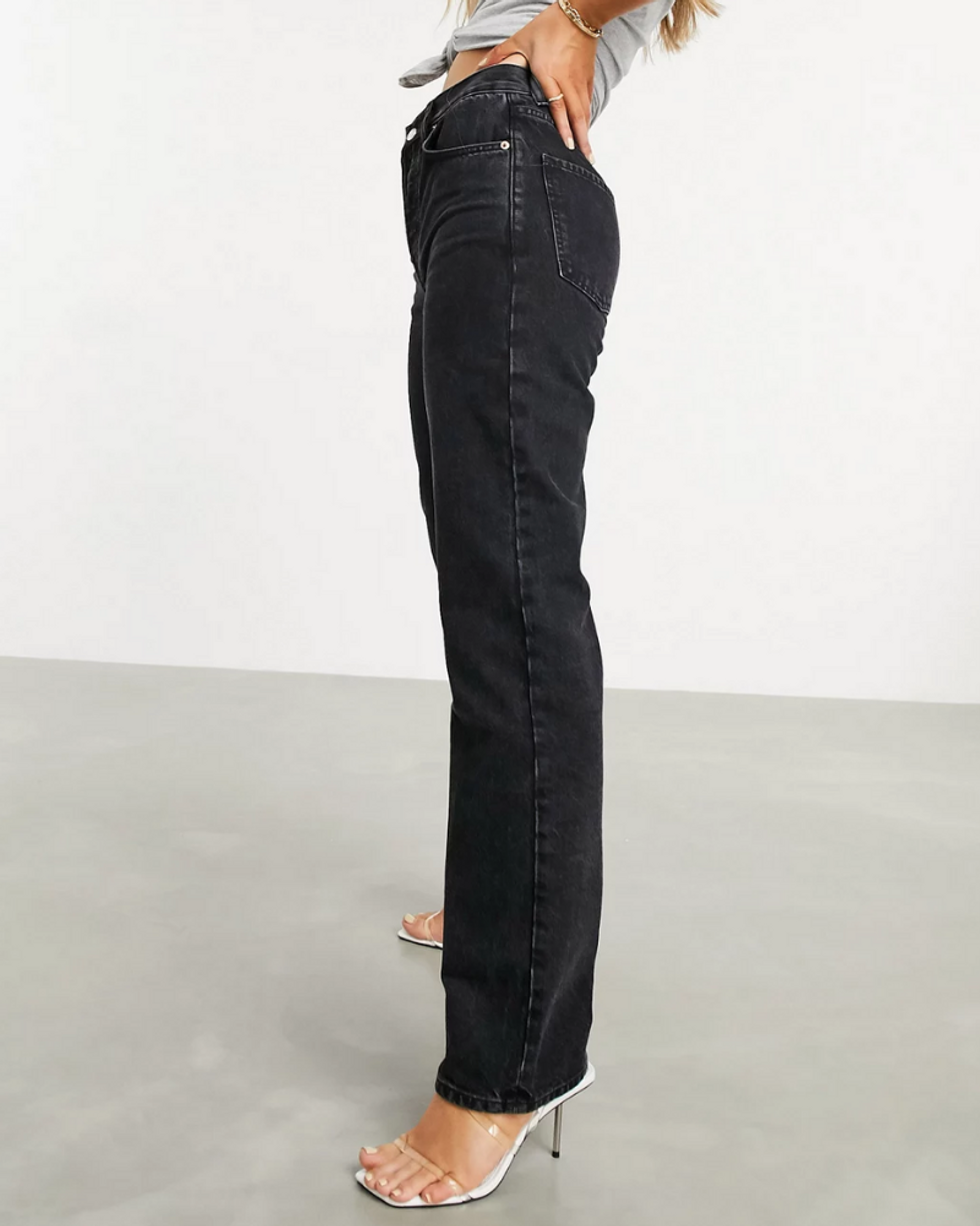 ASOS Design Organic '90s Straight Leg Jeans