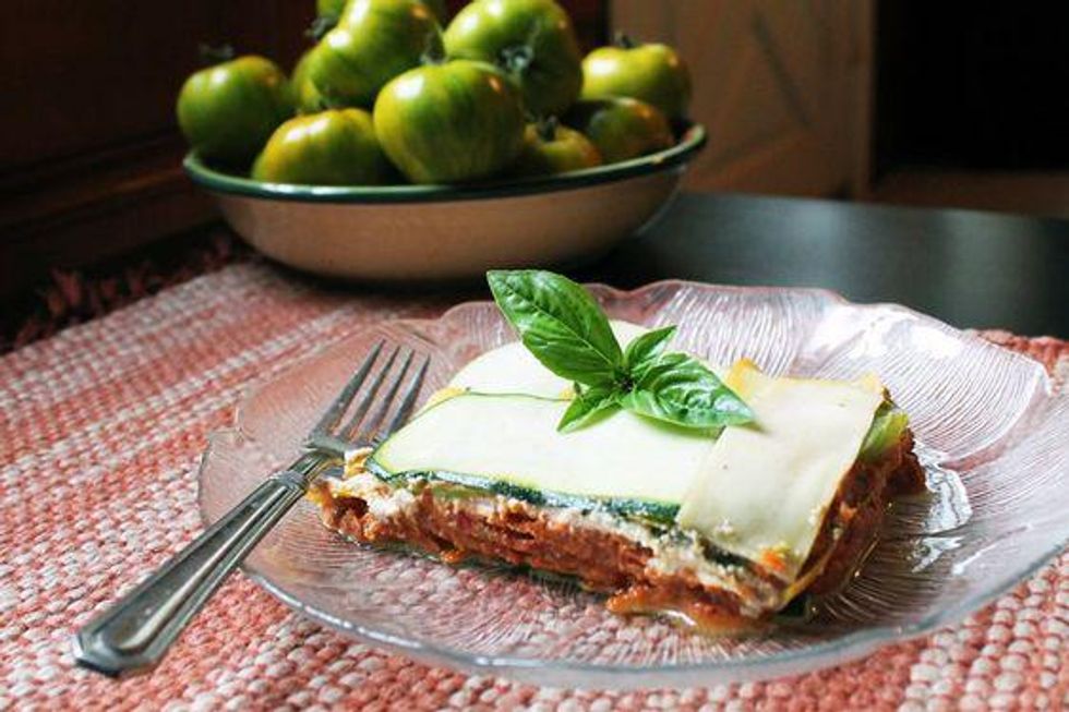 Raw, Vegan, Gluten-Free Lasagna