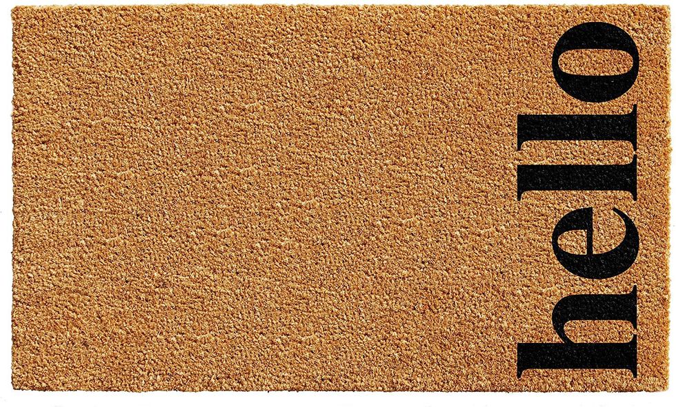 hello doormat fall decor