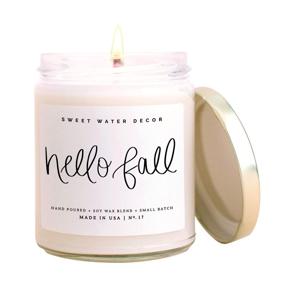 Sweet Water Decor Hello Fall Candle