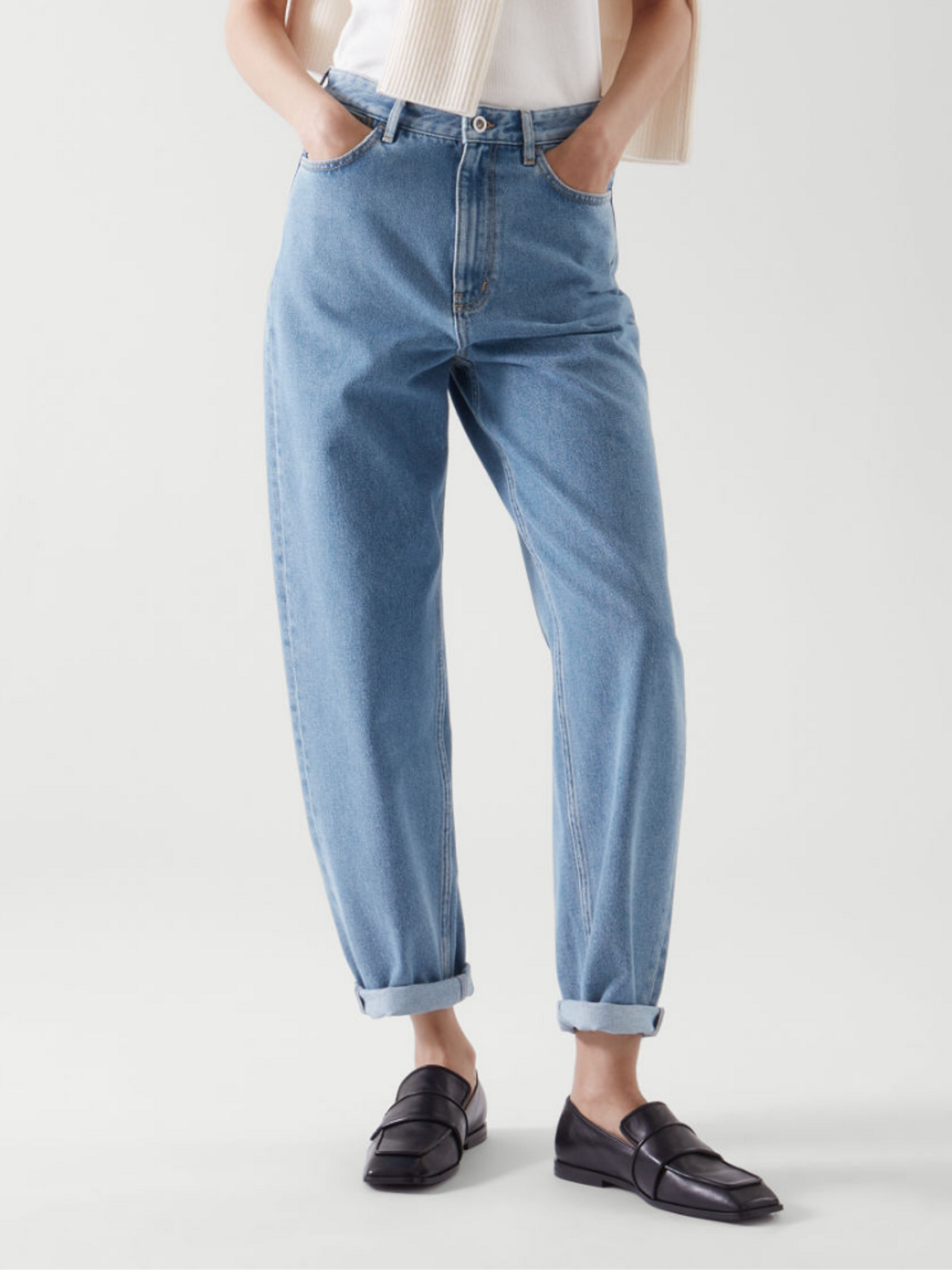 COS Tapered High Rise Jeans