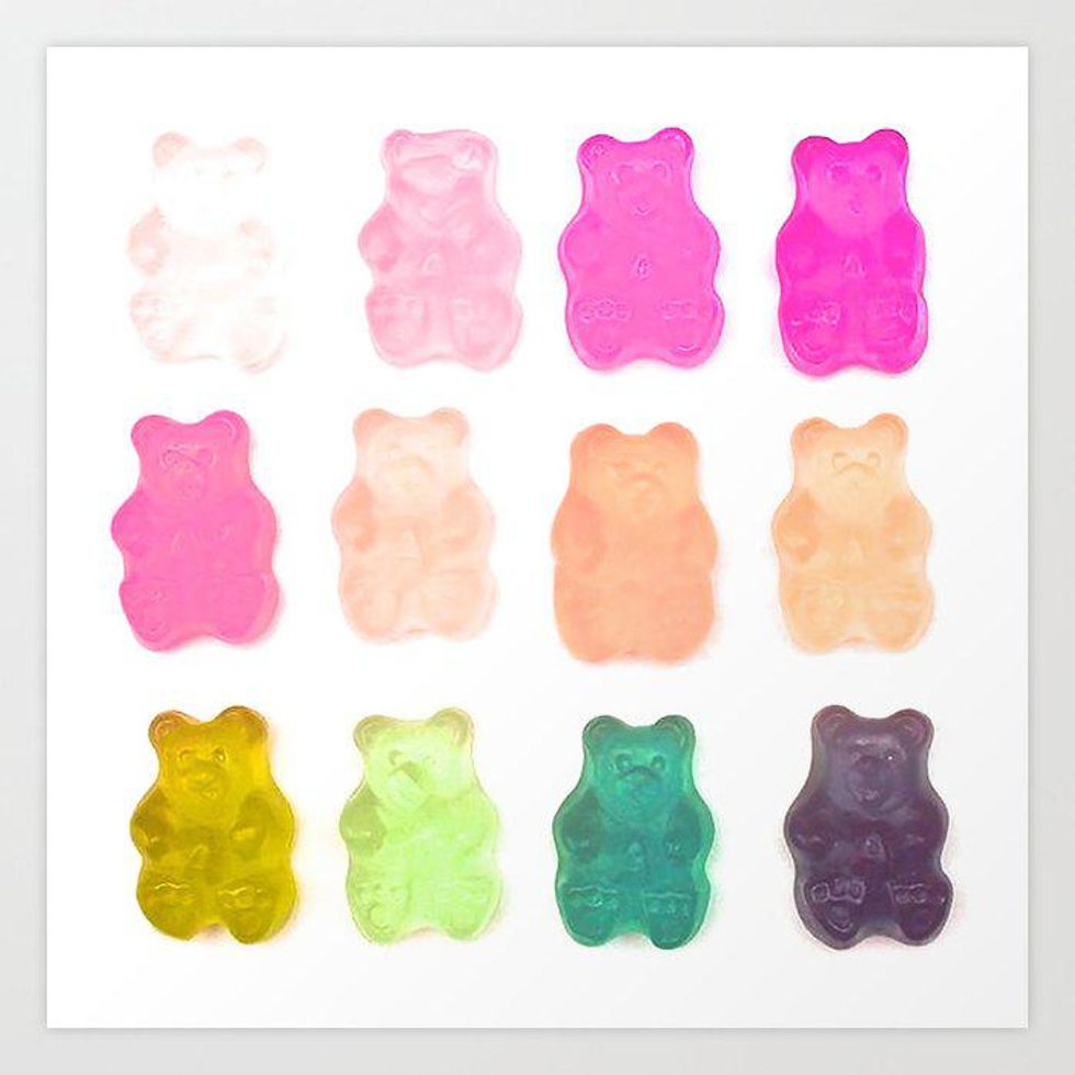 rainbow gummy bears