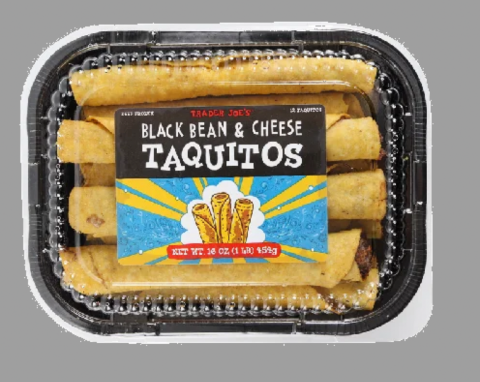 Black Bean & Cheese Taquitos