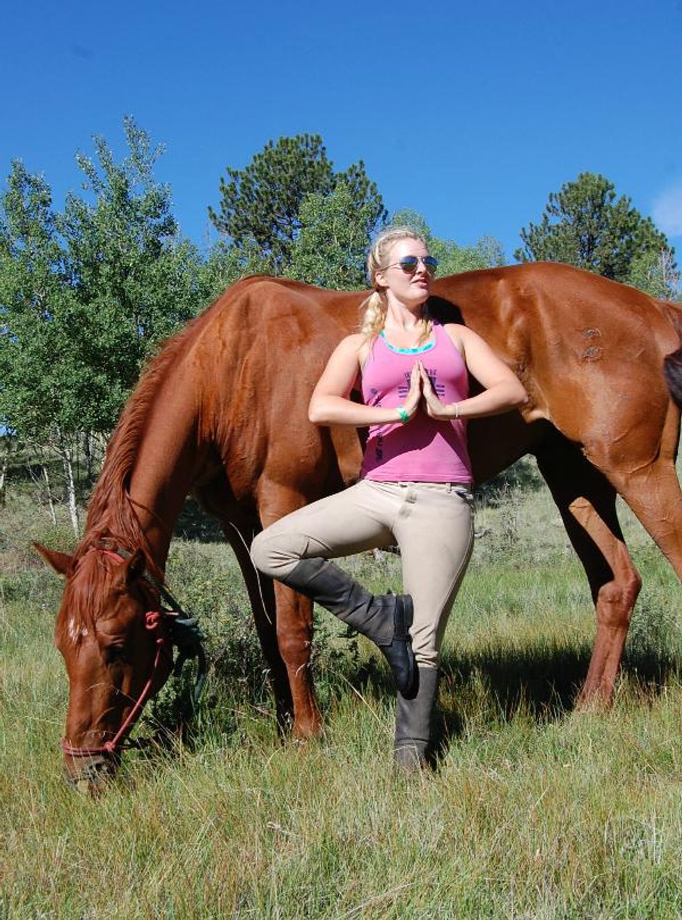 \u200bHorseback Yoga