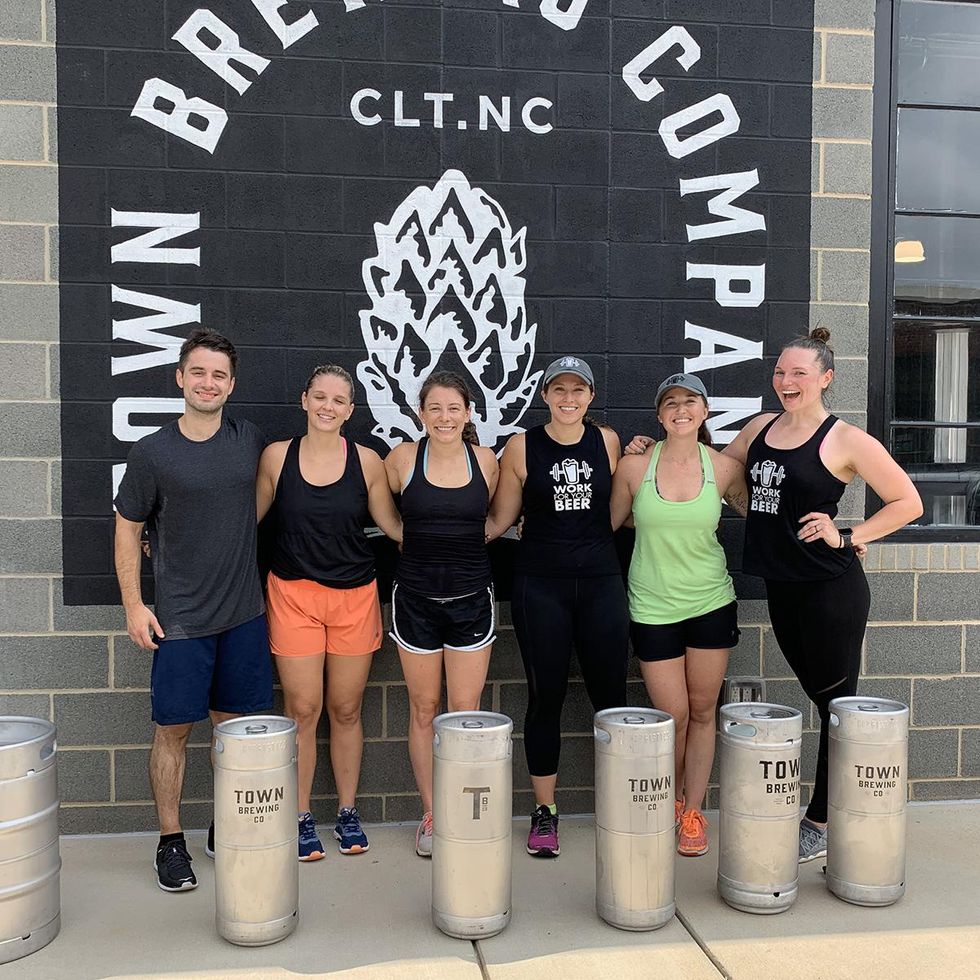 beer yoga