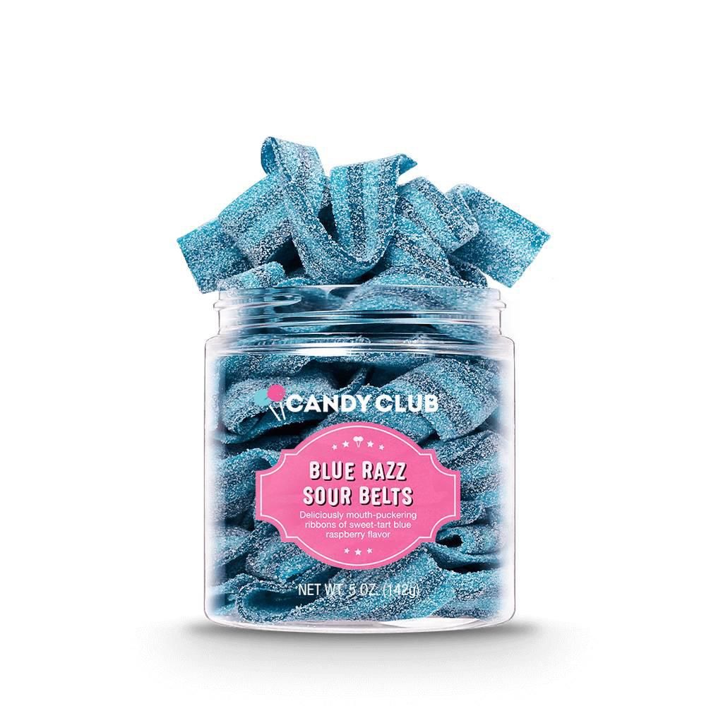 Blue Razz Sour Belts Healthy Candy