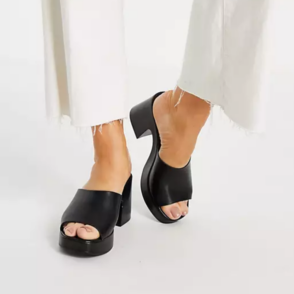 ASOS Designed Harper Heeled Mules