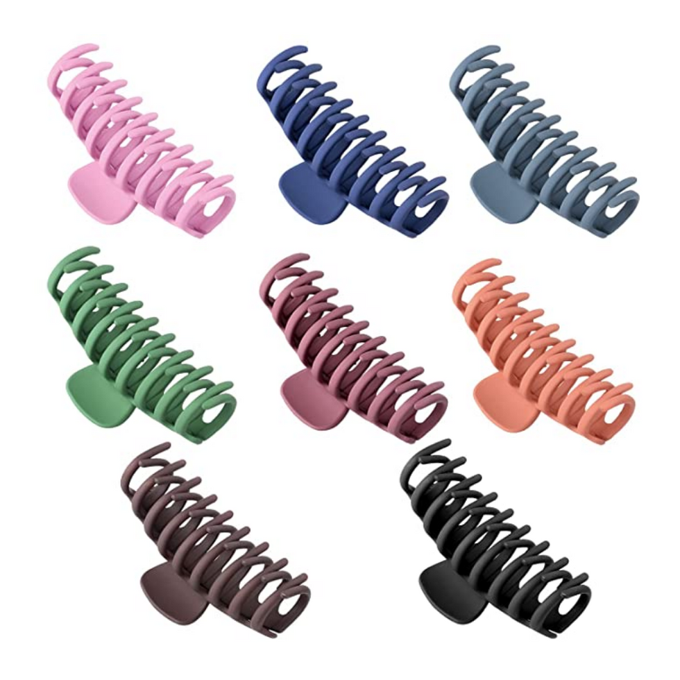 Amazon Large Matte Hair Claw Clips