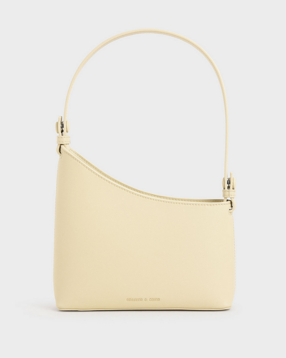 Charles & Keith Asymmetrical Shoulder fall handbag