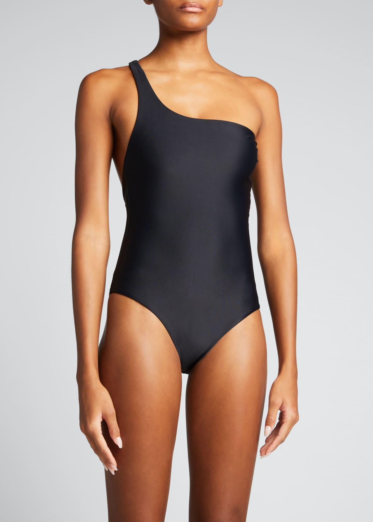 Jade Swim Evolve One-Shoulder One-Piece Swimsuit