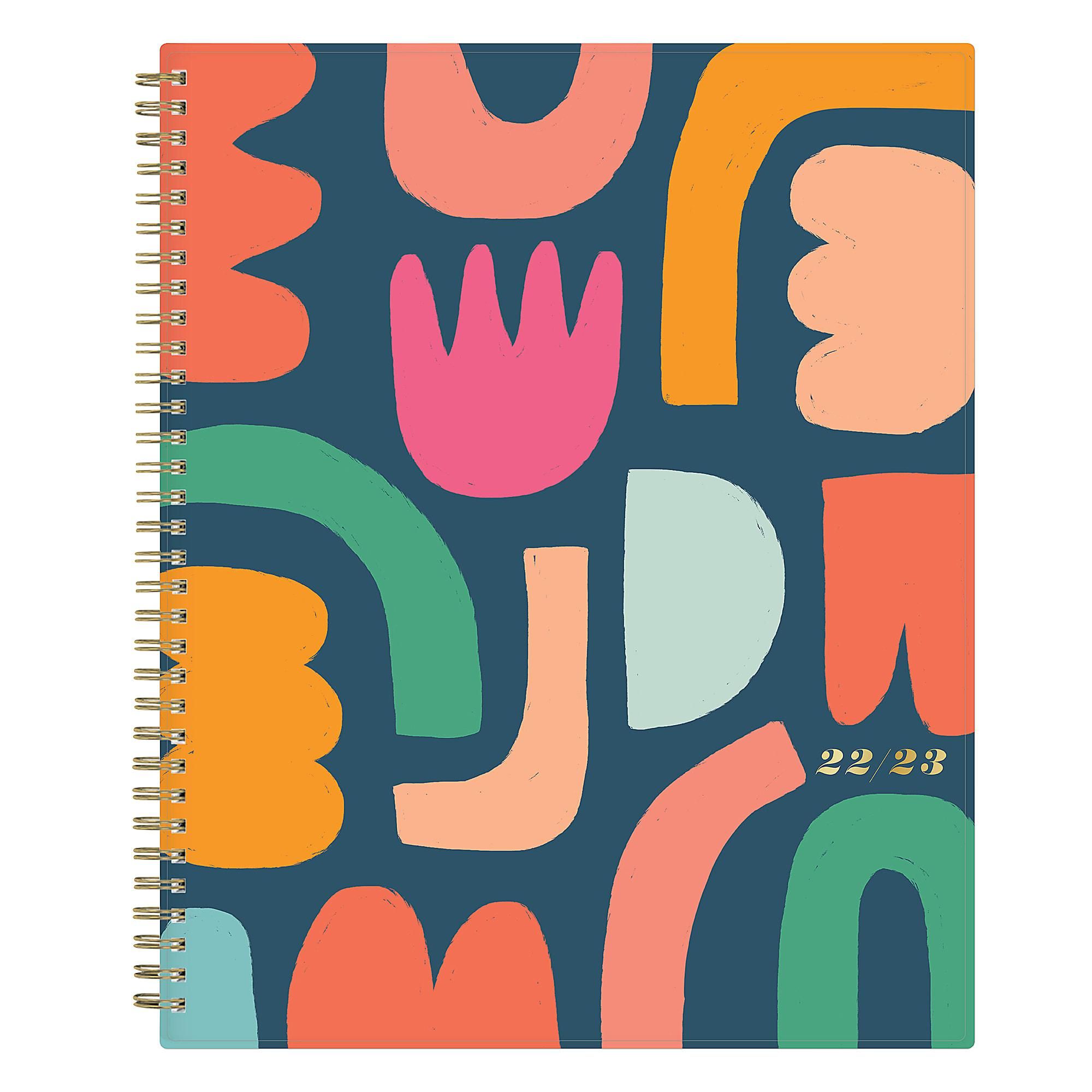 Blue Sky\u2122 Brit + Co Weekly/Monthly Academic Planner