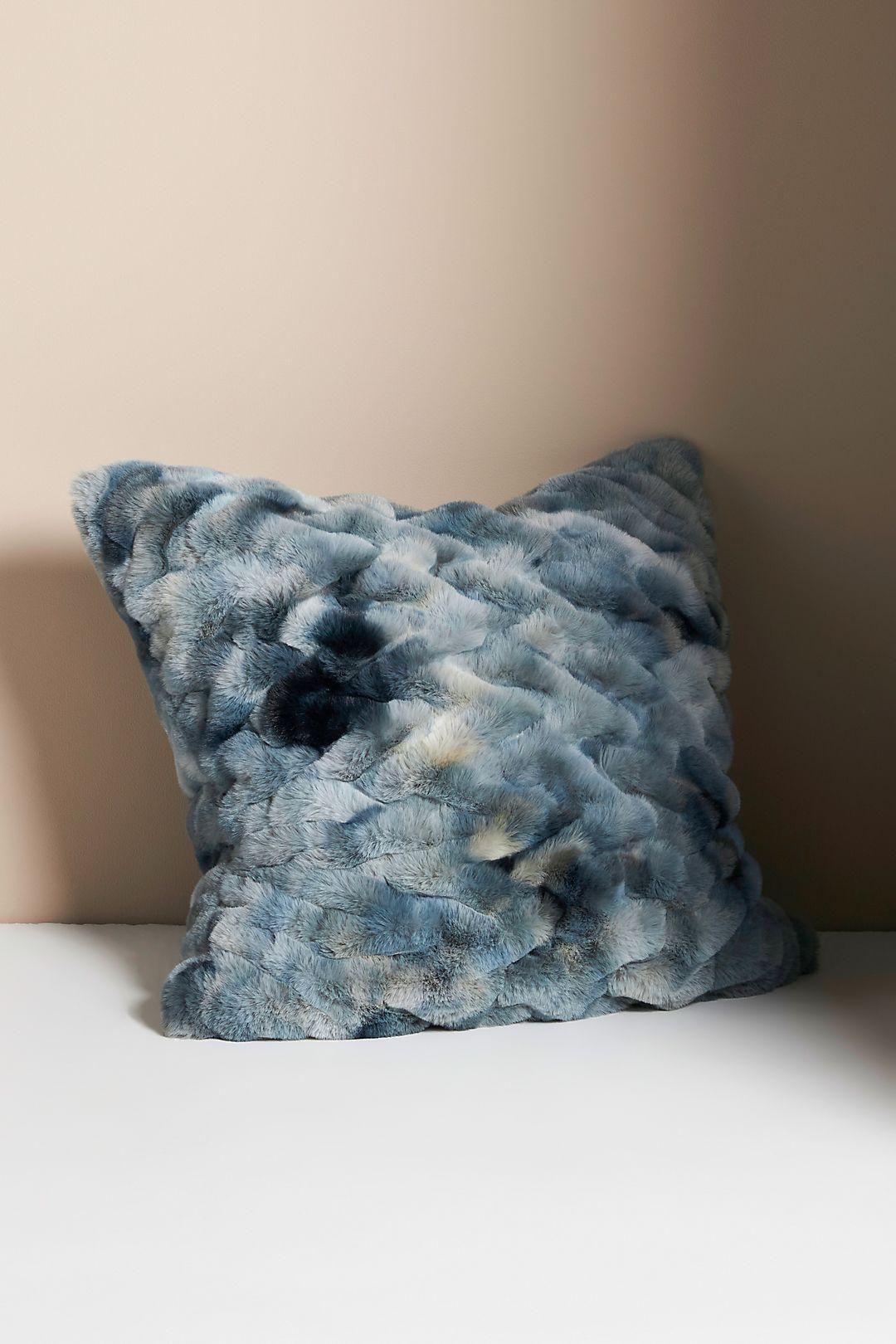 Luxe Dyed Faux Fur Pillow