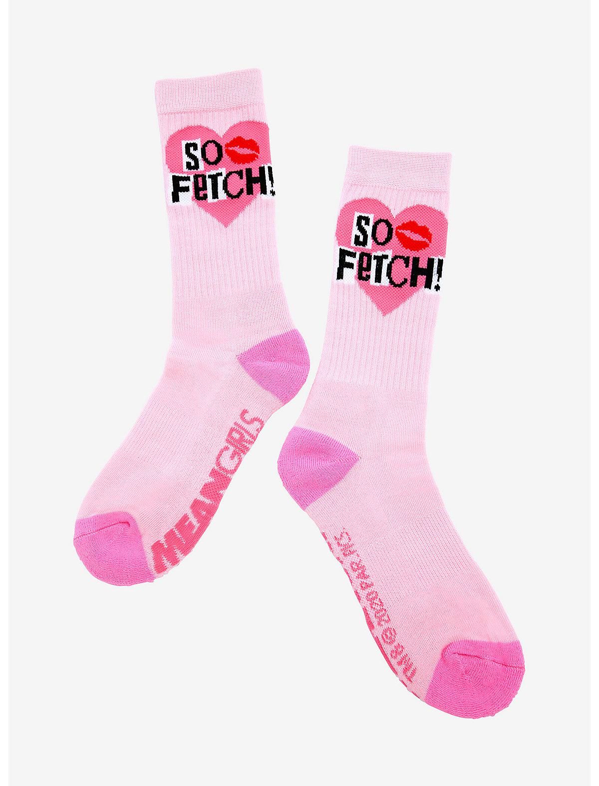 Burn Book Womens Mean Girls Crew Socks