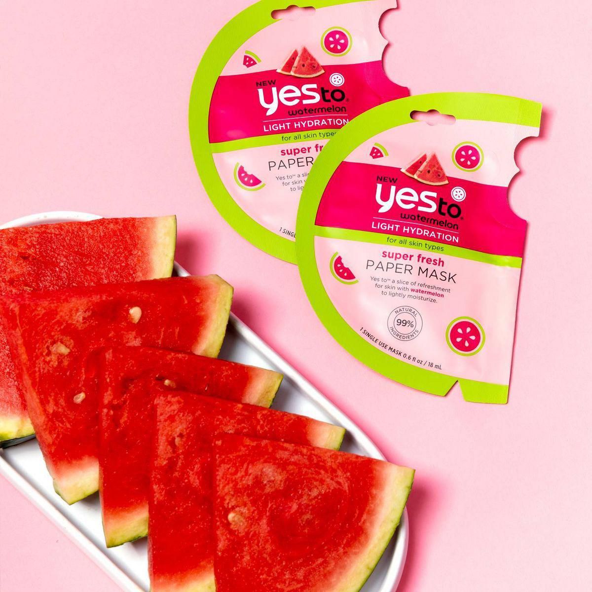 Yes to Watermelon Super Fresh Paper Mask