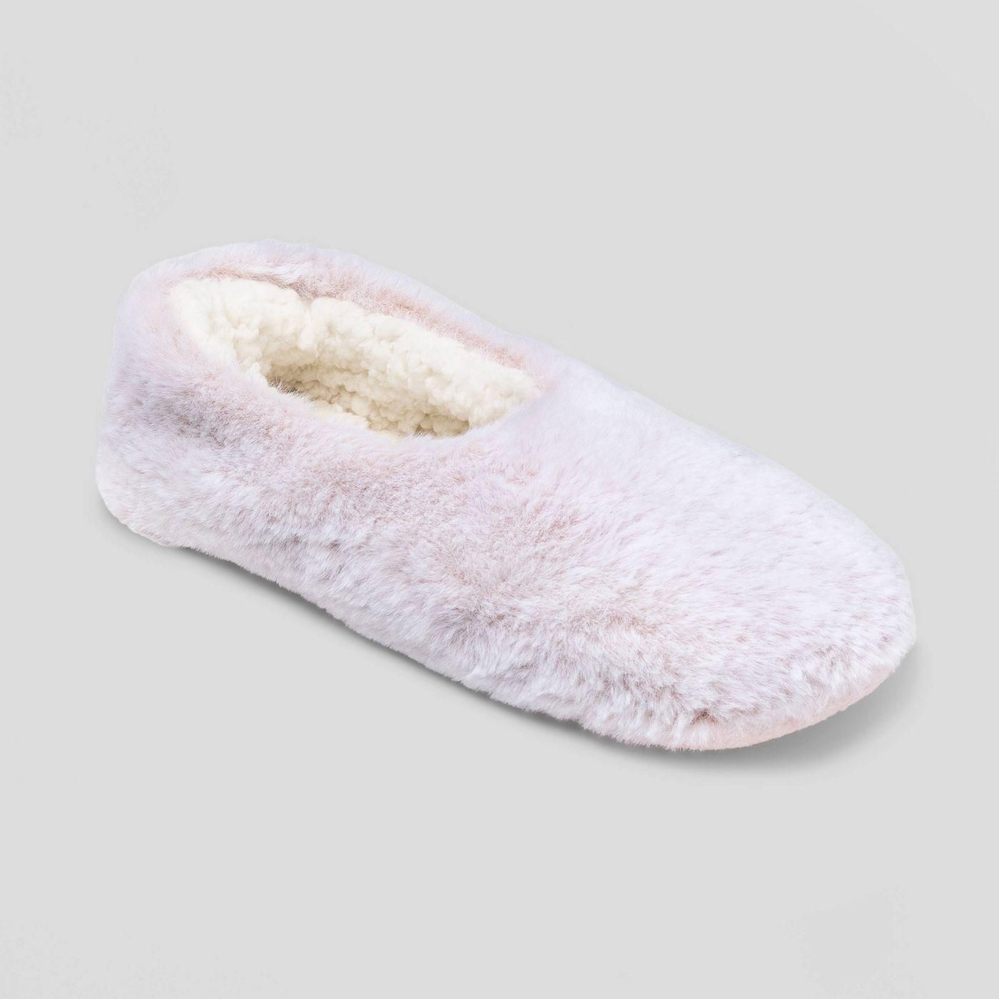 Faux Fur Cozy Pull-On Socks