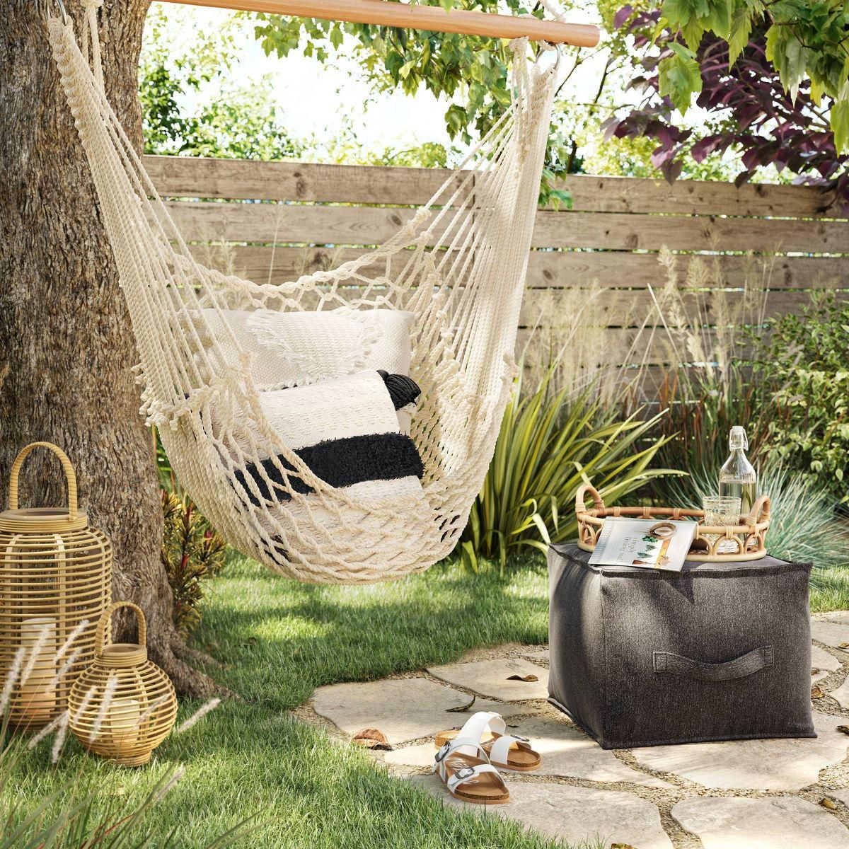 Rope Chair Swing with Spreader Bar